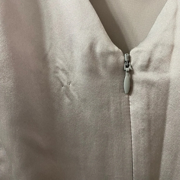 NWOT AT 100% Silk High Neck Dress - Picture 6 of 6